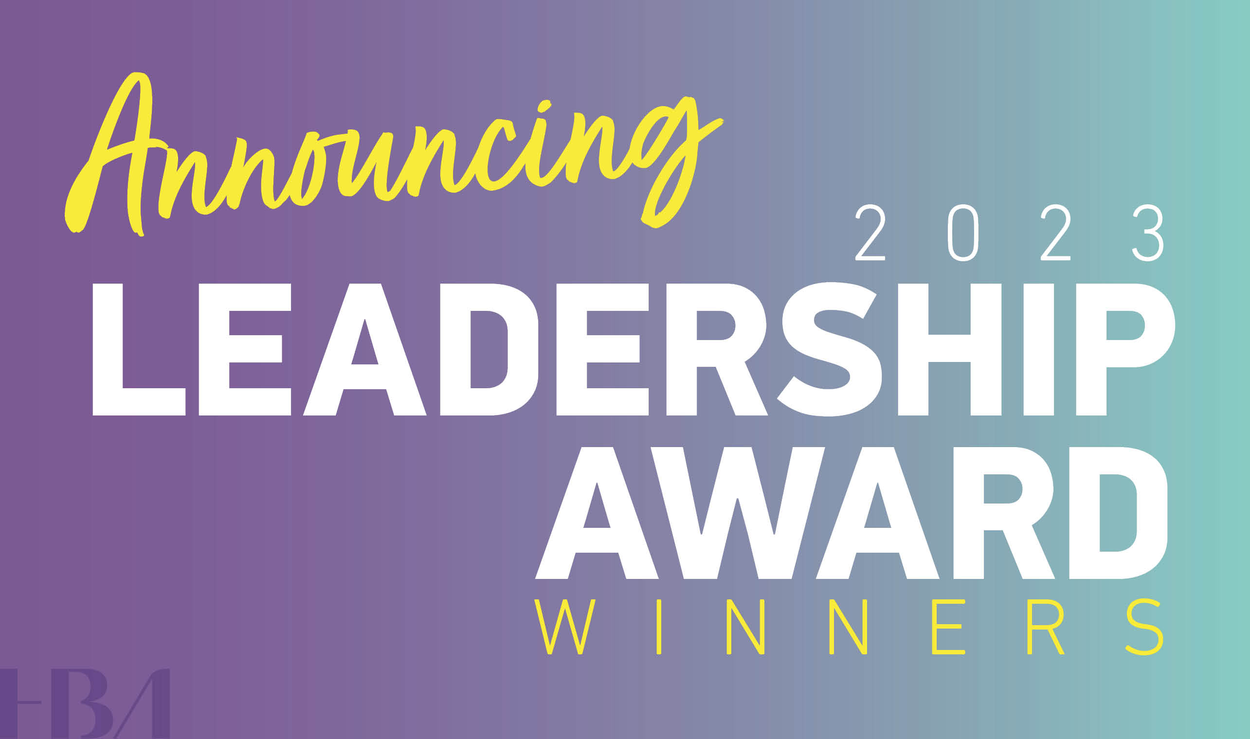 Announcing the 2023 Leadership Award Winners