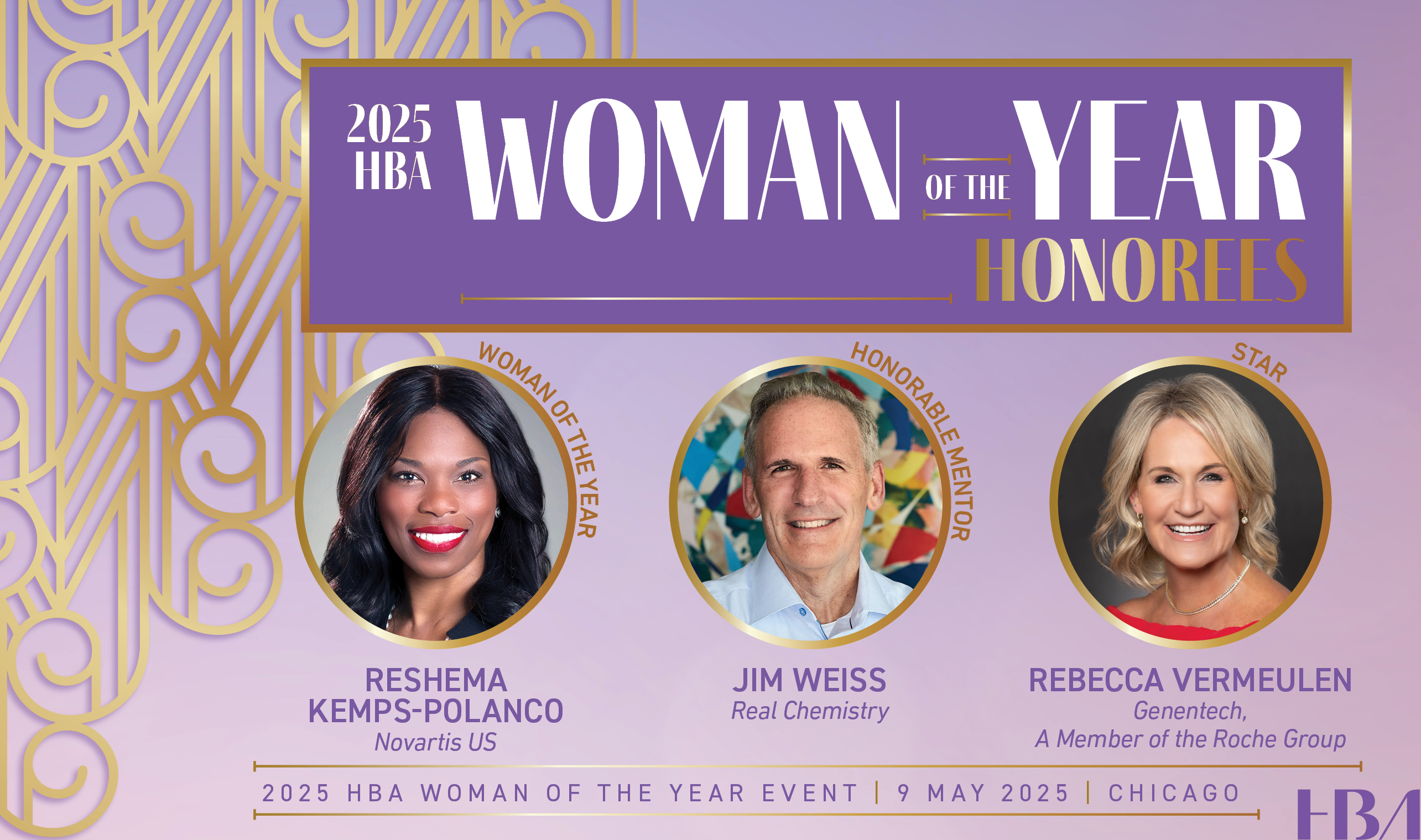 2025 HBA Woman of the Year Honorees