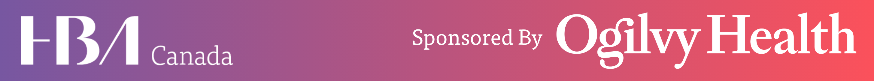 HBA Canada Sponsored by Ogilvy Health