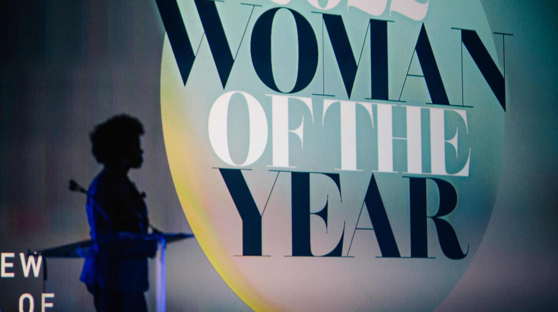 <p>Woman of the Year</p>