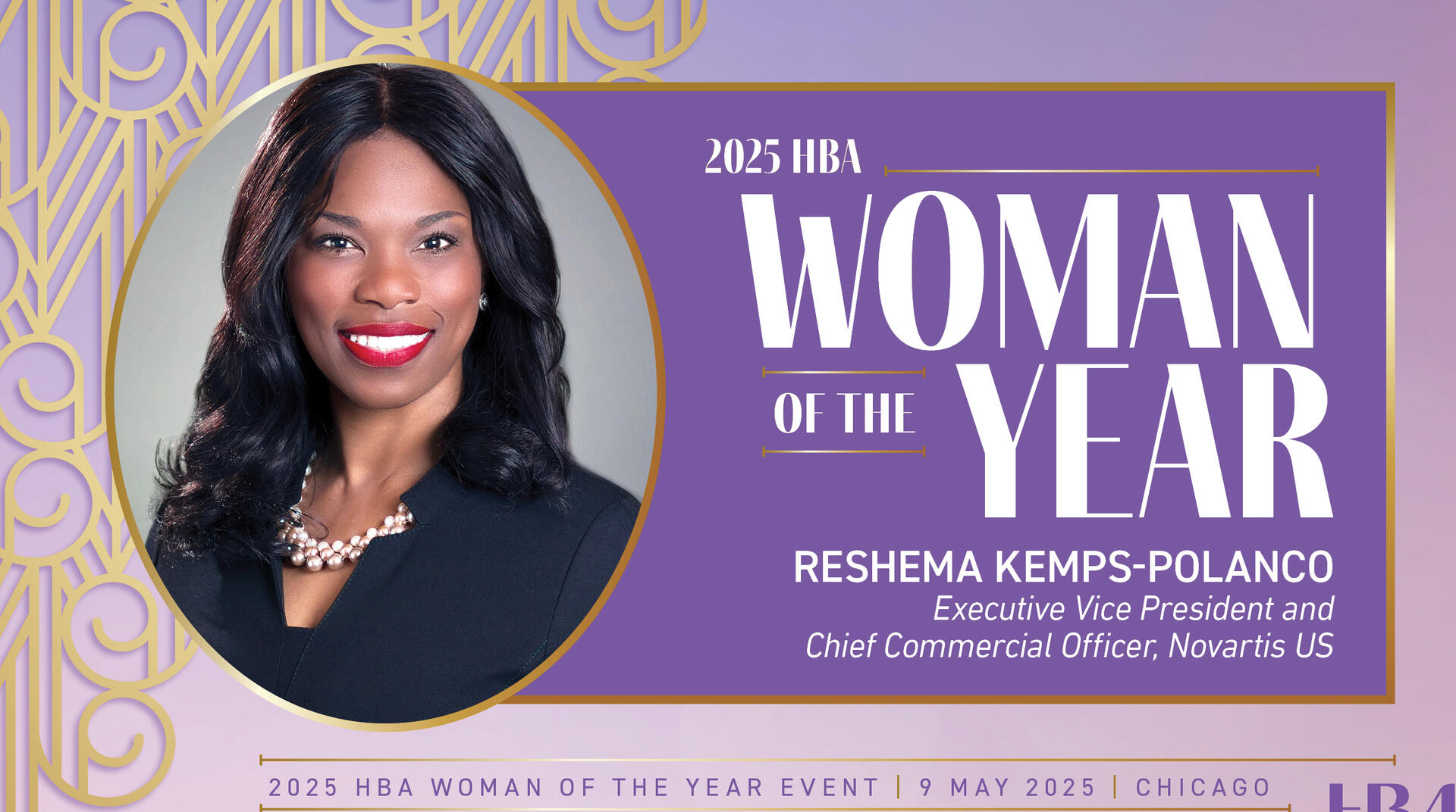 <p>Woman of the Year</p>